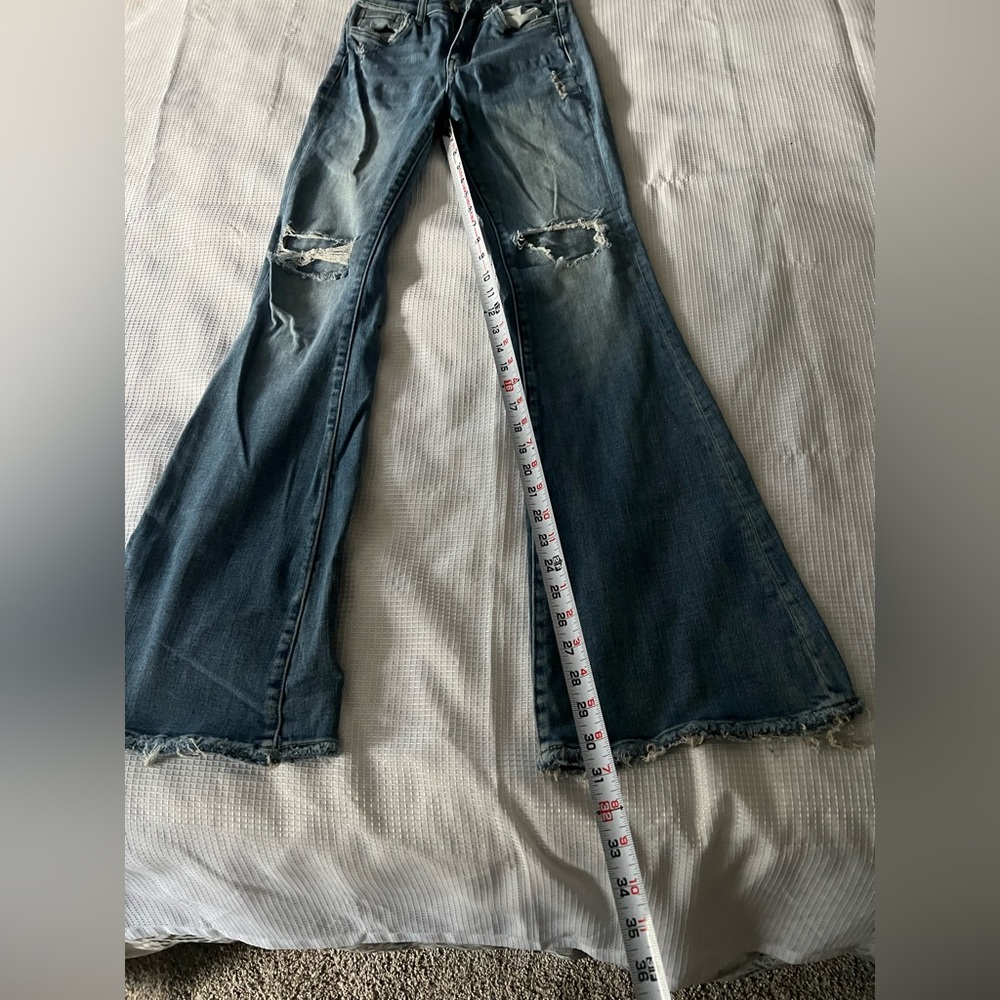 Classic Denim Flare Jeans - Picture 10 of 12